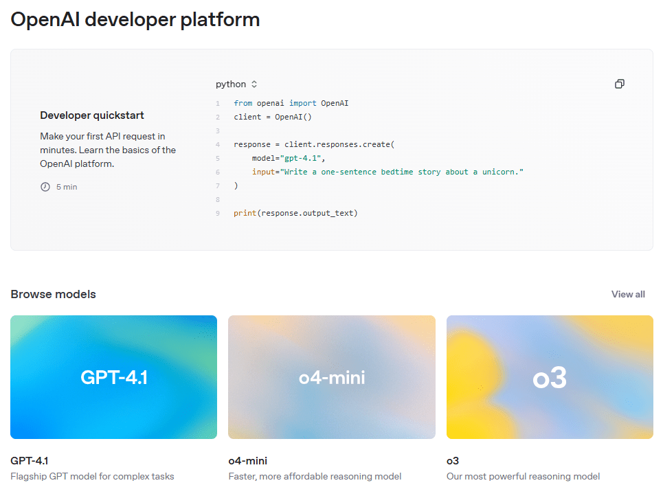 Understanding the ChatGPT API Structure