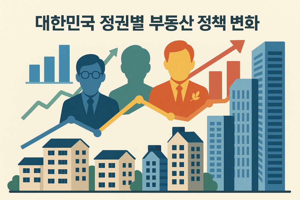 1990년대 이후 부동산 정책 변화와 집값의 흐름, 정부별 핵심 분석
